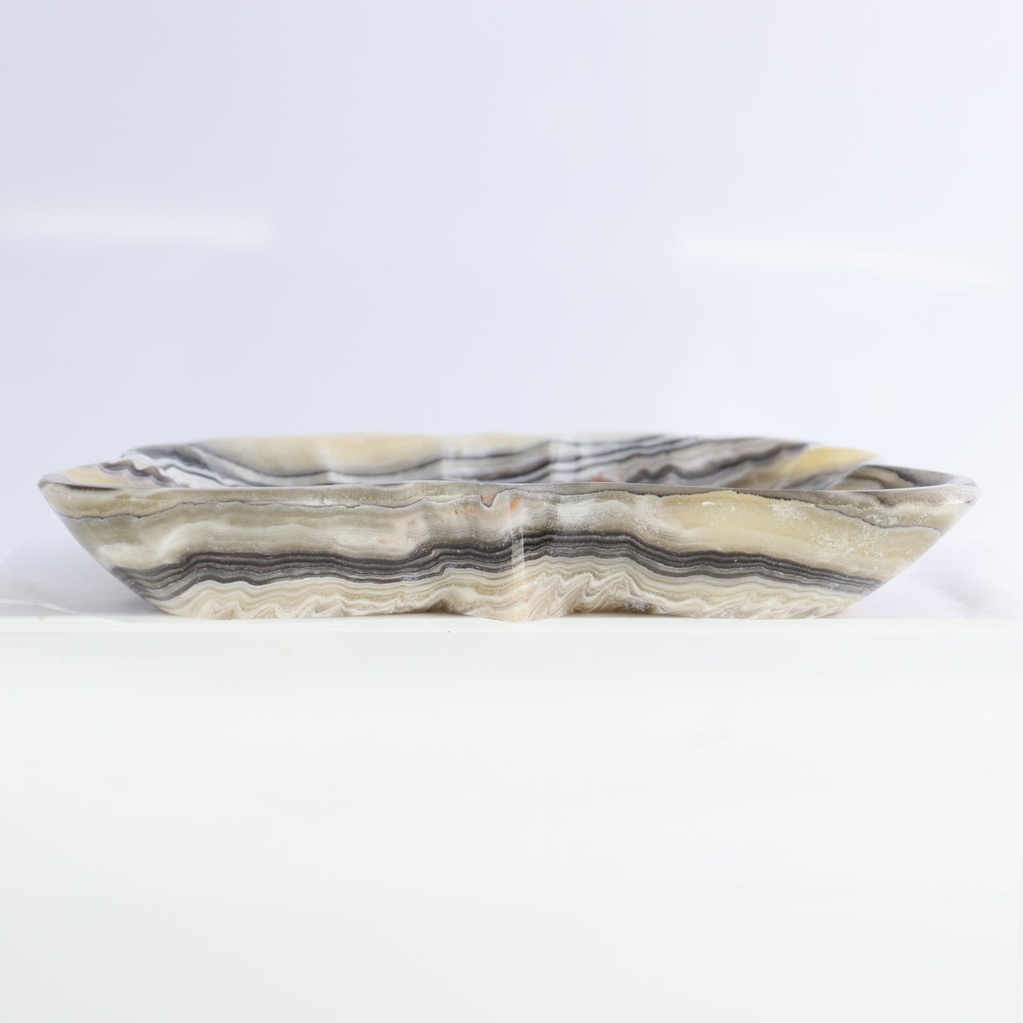 Zebra Onyx Butterfly Bowls Set of 6 - Expert Wholesale and Supplier of Wholesale Crystals & Bulk Gemstones, ["Bowls","Mexico","onyx"]