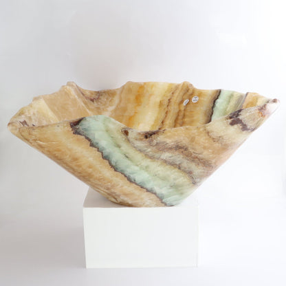 Mexican Onyx/Calcite Bowl - Expert Wholesale and Supplier of Wholesale Crystals & Bulk Gemstones, ["Bowls","Calcite","Mexico","onyx"]
