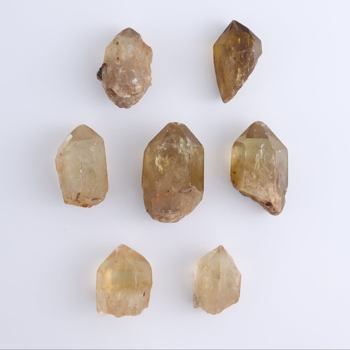 Citrine Roughs Set of 7