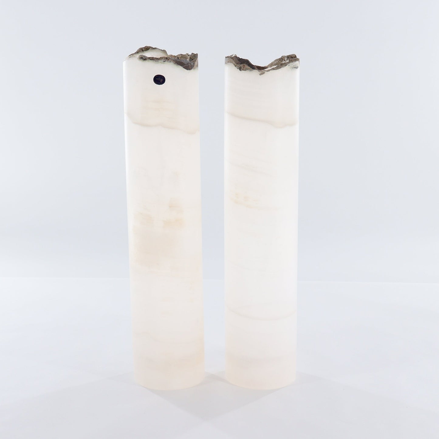 One White Onyx with Stone Edge Lamp Blind - Expert Wholesale and Supplier of Wholesale Crystals & Bulk Gemstones, ["Lamps","Mexico","onyx"]