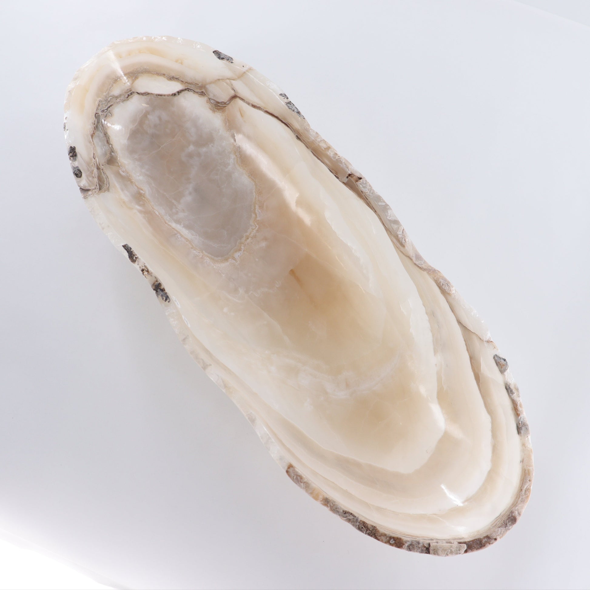 Onyx Canoe Bowl - Expert Wholesale and Supplier of Wholesale Crystals & Bulk Gemstones, ["Bowls","canoe","Mexico","onyx"]
