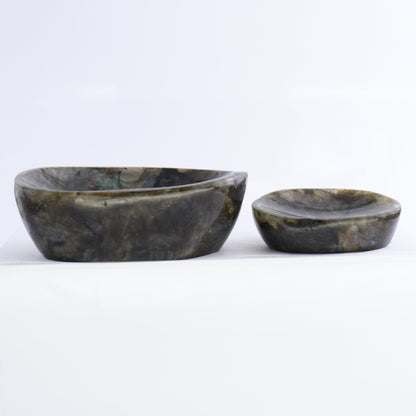 Labradorite Bowls Set of 10 - Expert Wholesale and Supplier of Wholesale Crystals & Bulk Gemstones, ["Bowls","Labradorite","Madagascar"]