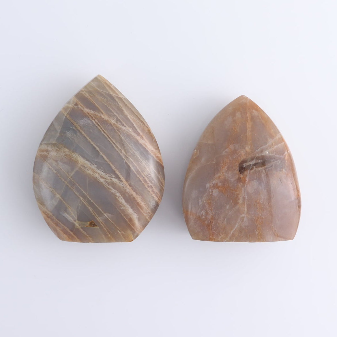 Peach Moonstone Freeform Set of 6 | Mi Esperanza Minerals | Supplier of Crystals and Onyx