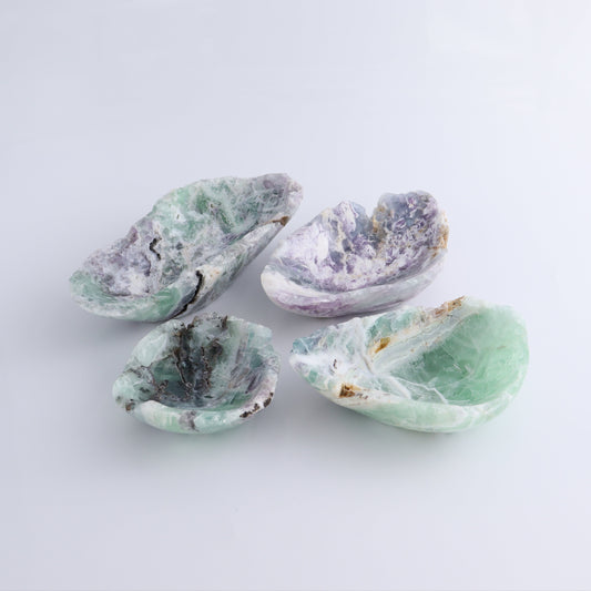 Fluorite Bowls Set of 4 - Expert Wholesale and Supplier of Wholesale Crystals & Bulk Gemstones, ["Bowls","Fluorite","Mexico"]