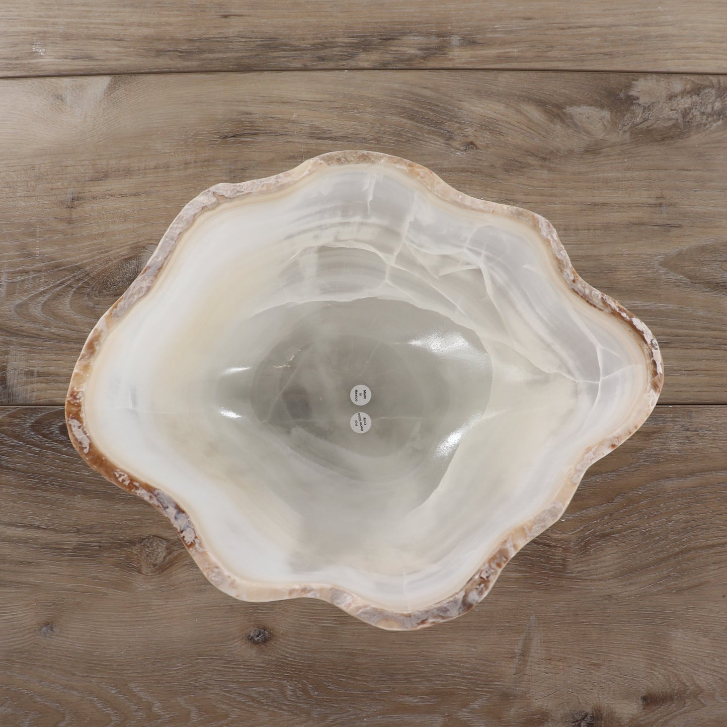 Mexican Onyx/Calcite Bowl 12"