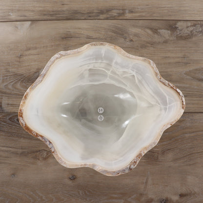 Mexican Onyx/Calcite Bowl 12"