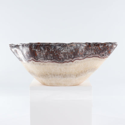 Mexican Onyx/Calcite Bowl 14"