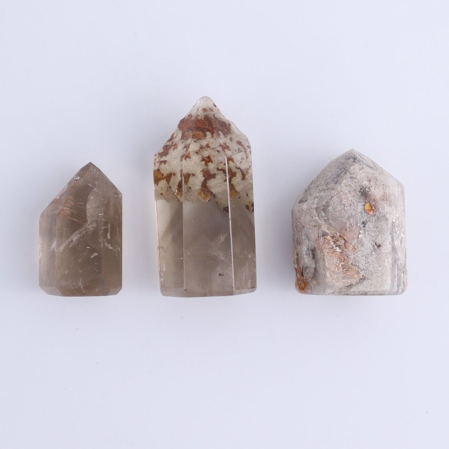 Garden Quartz Towers Set of 20 - Expert Wholesale and Supplier of Wholesale Crystals & Bulk Gemstones, ["Garden Quartz","Quartz","Towers"]