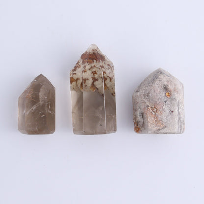 Garden Quartz Towers Set of 20 - Expert Wholesale and Supplier of Wholesale Crystals & Bulk Gemstones, ["Garden Quartz","Quartz","Towers"]