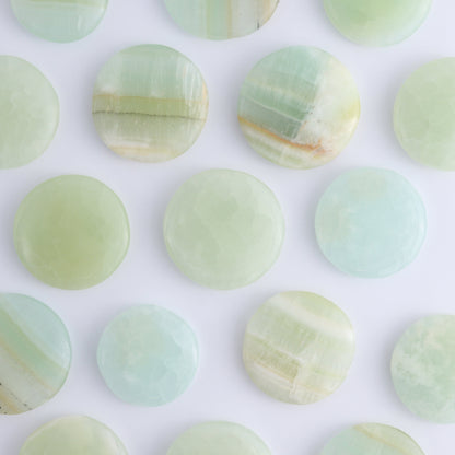 One Pistachio Calcite Flat Stone - Expert Wholesale and Supplier of Wholesale Crystals & Bulk Gemstones, ["Calcite","Flat Stone","Pakistan","Pistachio Calcite"]