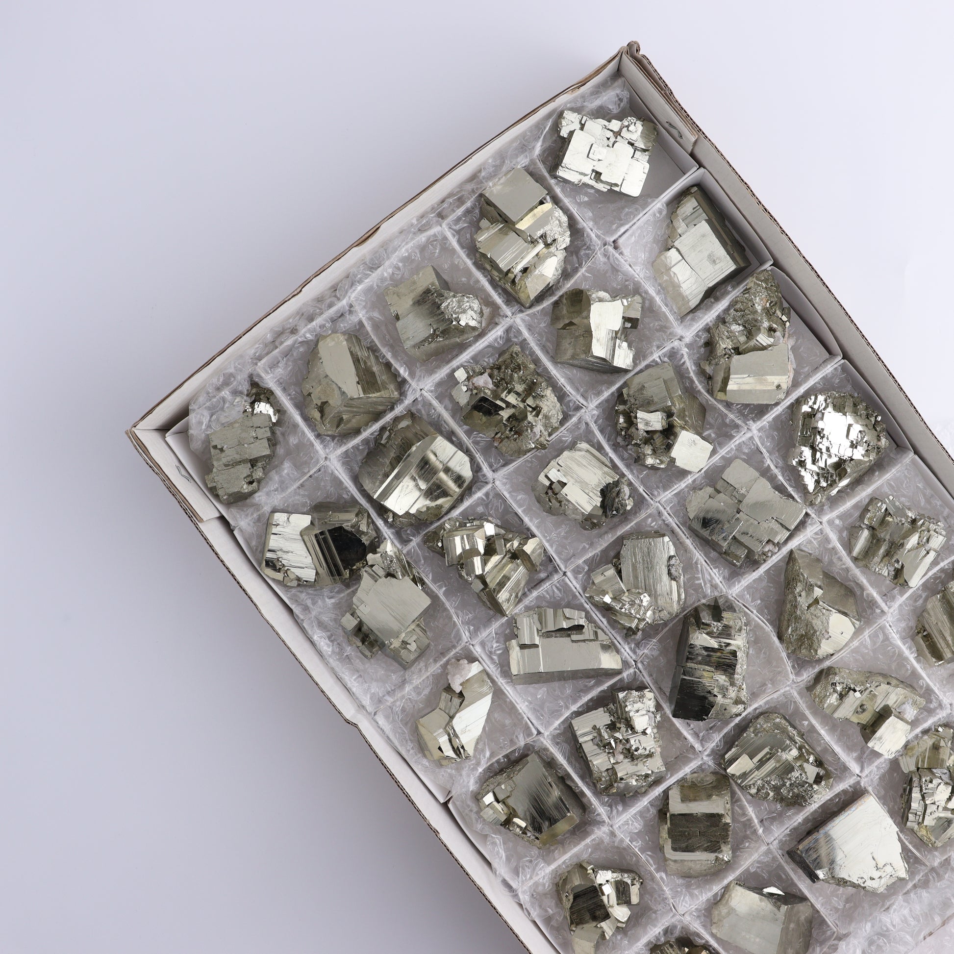 Pyrite Flat of 35 - Expert Wholesale and Supplier of Wholesale Crystals & Bulk Gemstones, ["flat","Flats","Pyrite"]