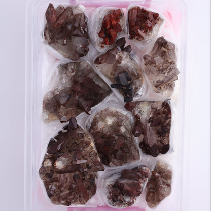 Quartz Hematite Inclusions Flat from Morocco - Expert Wholesale and Supplier of Wholesale Crystals & Bulk Gemstones, ["Flats","Hematite","Morocco","Quartz","Quartz Hematite"]