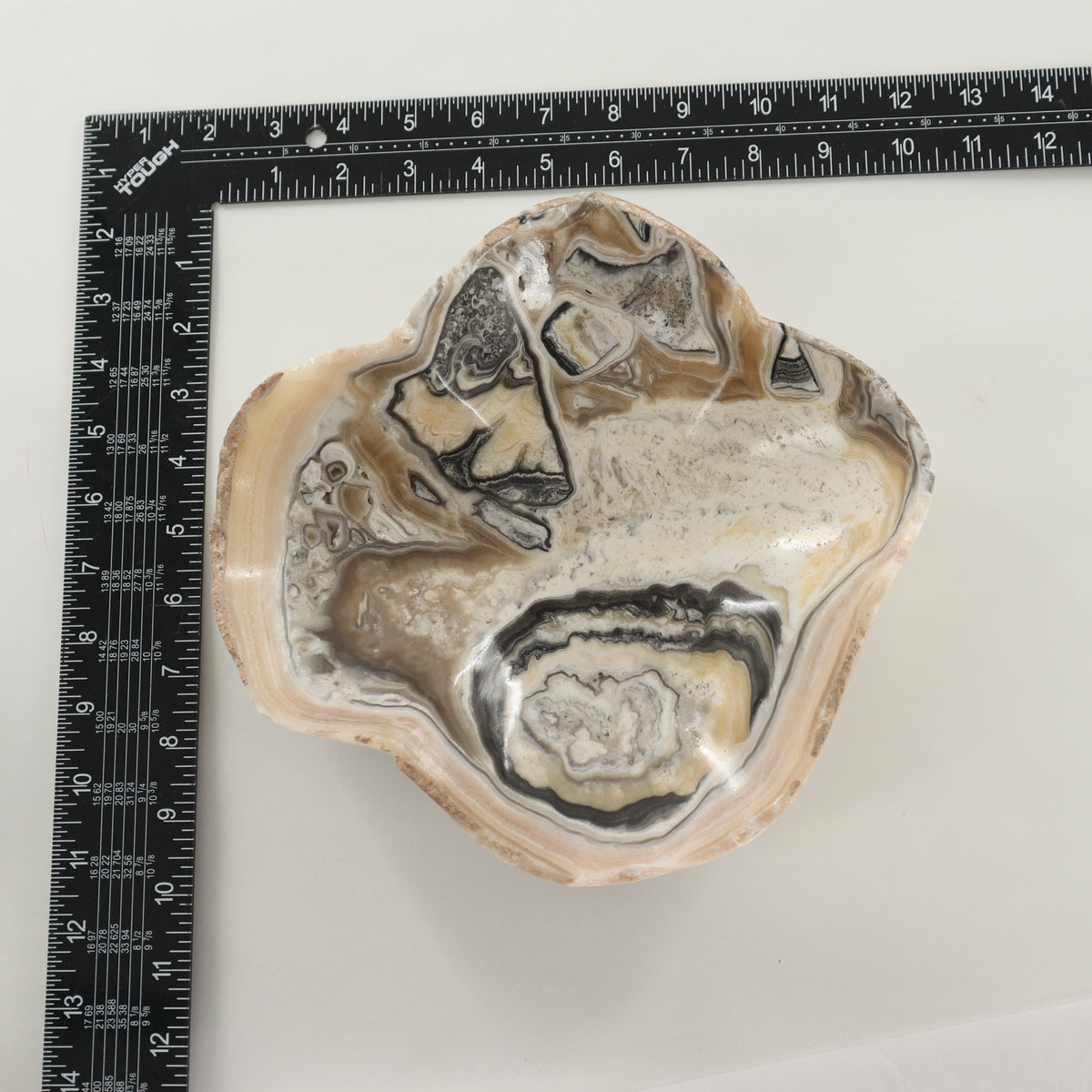 Zebra Onyx Bowl Set of 2 | Mi Esperanza Minerals | Supplier of Crystals and Onyx