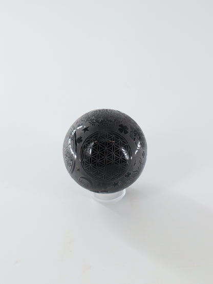 Obsidian Spheres Set of 4 - Expert Supplier of Wholesale Crystals & Bulk Gemstones