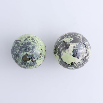 Serpentine Spheres Set of 6 - Expert Wholesale and Supplier of Wholesale Crystals & Bulk Gemstones, ["Peru","serpentine","Spheres"]