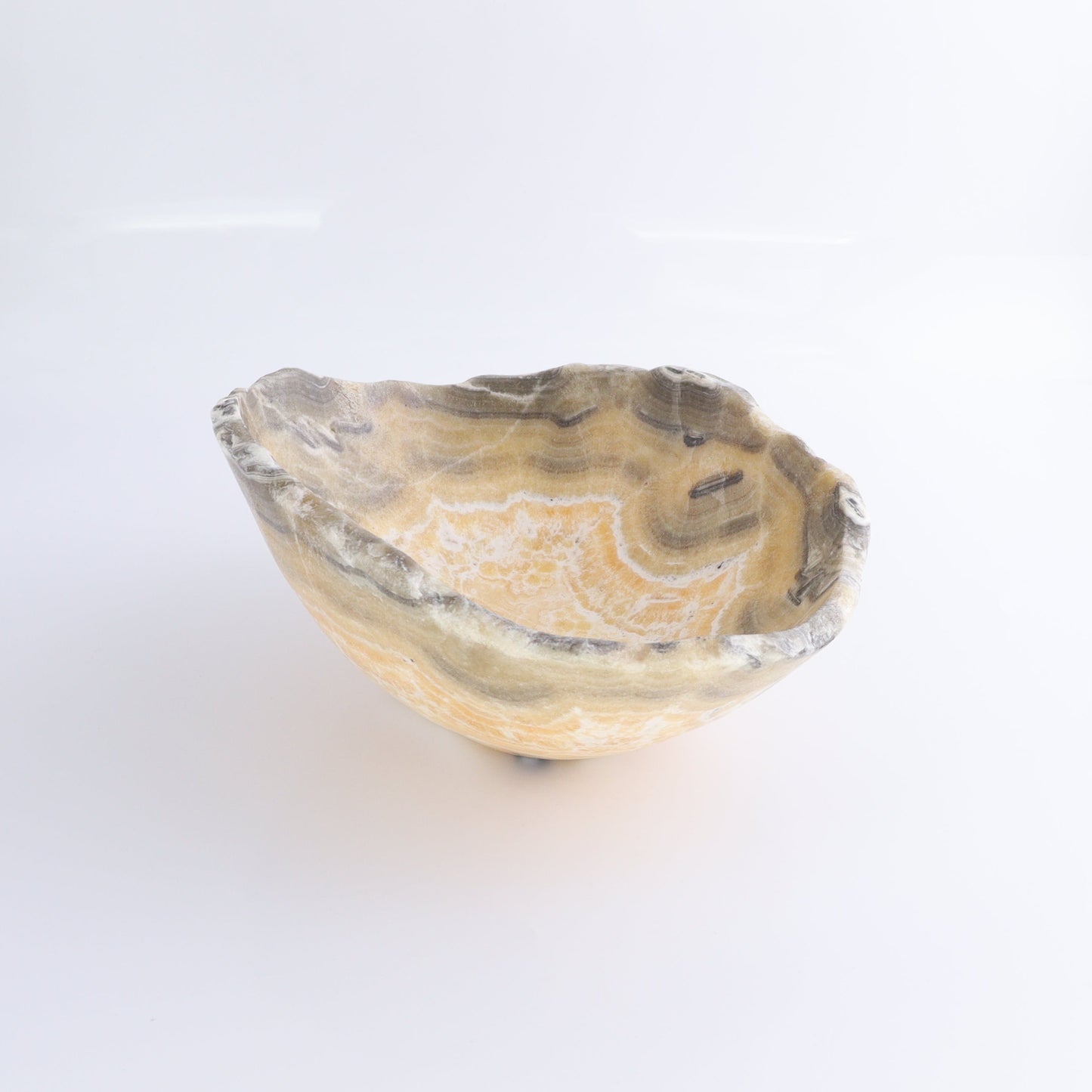 Mexican Onyx/Calcite Bowl - Expert Wholesale and Supplier of Wholesale Crystals & Bulk Gemstones, ["Bowls","Calcite","Mexico","onyx"]