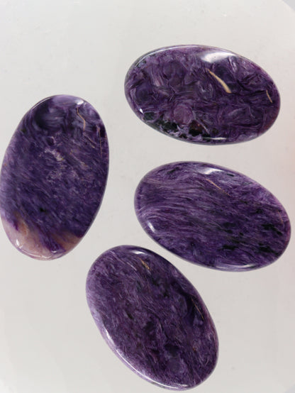 Charoite Stones Set of 4 - Expert Wholesale and Supplier of Wholesale Crystals & Bulk Gemstones, []
