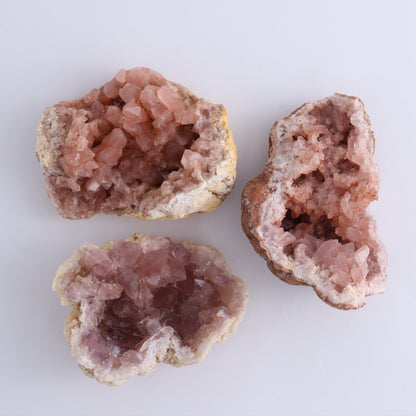 Pink Amethyst Set of 18 - Expert Wholesale and Supplier of Wholesale Crystals & Bulk Gemstones, ["Amethyst","Pink Amethyst"]