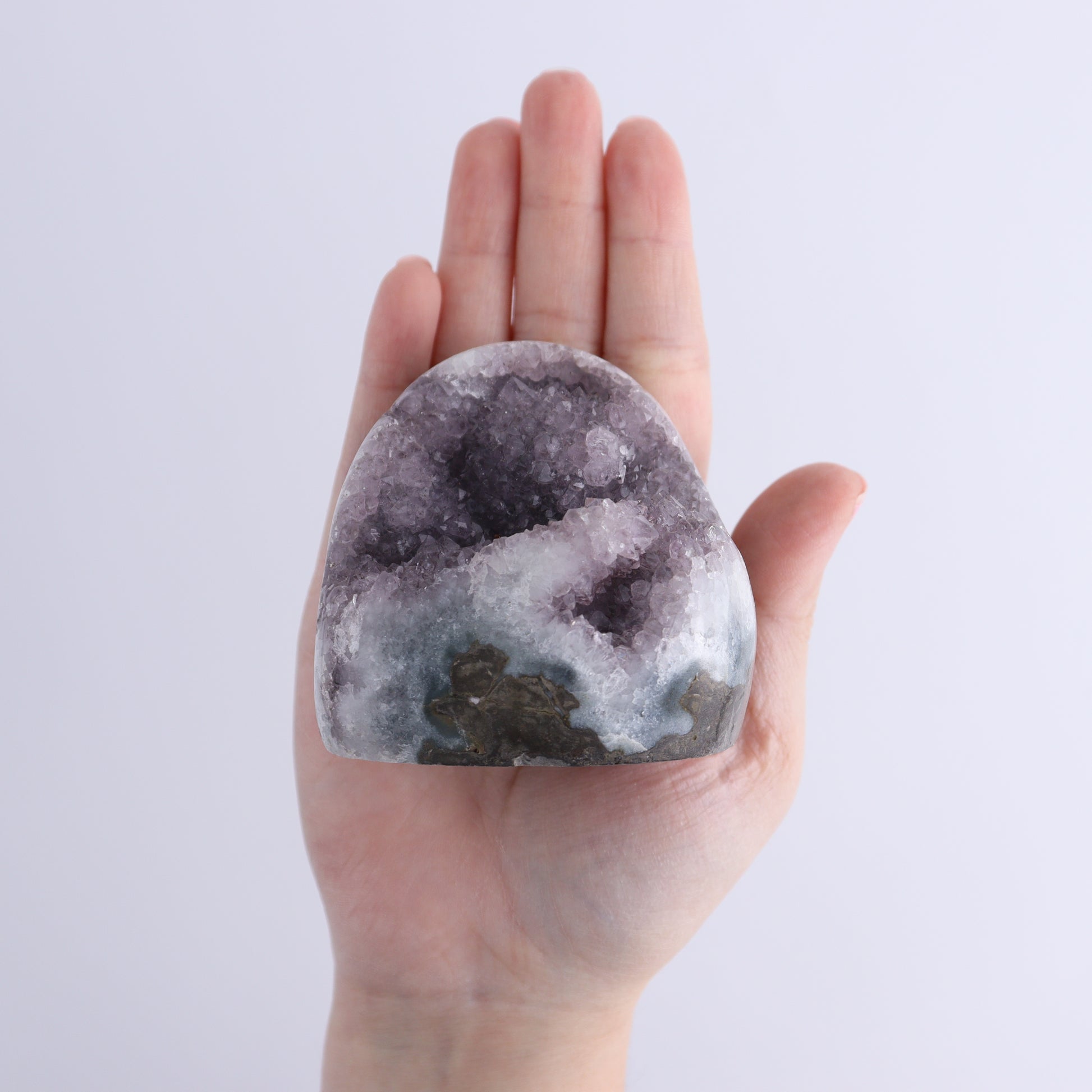 Uruguay Amethyst Cut Base Set of 6 - Expert Wholesale and Supplier of Wholesale Crystals & Bulk Gemstones, ["Amethyst","Cut Base","Uruguay"]