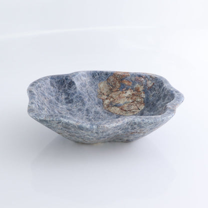 Blue Calcite Bowl 9"