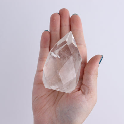 Imperfect Clear Quartz Face Polished Set of 6 - Expert Wholesale and Supplier of Wholesale Crystals & Bulk Gemstones, ["Brazil","Clear Quartz","Face Polished","Quartz"]