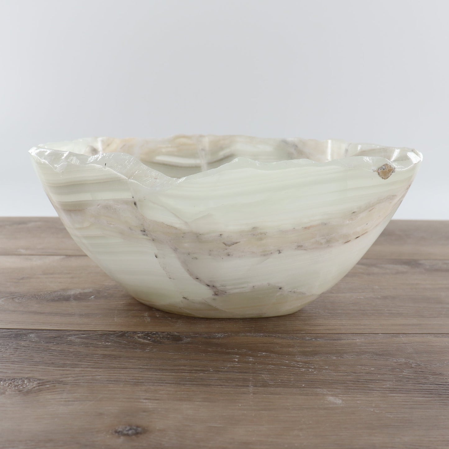 Mexican Onyx/Calcite Bowl 12"