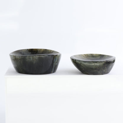 Labradorite Bowls Set of 8