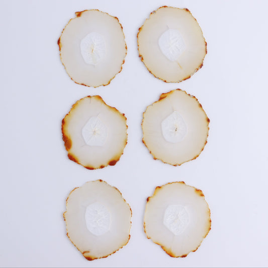 Iris Agate Slices Set of 6 - Expert Wholesale and Supplier of Wholesale Crystals & Bulk Gemstones, ["Agate","Iris Agate","Slices and Slabs"]