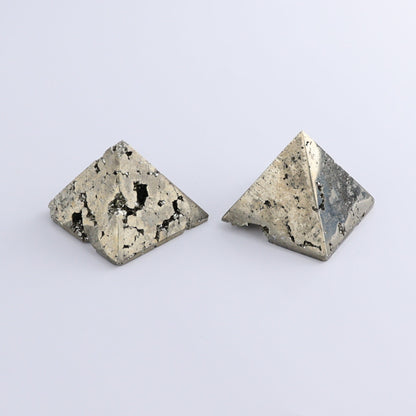 Pyrite Pyramids Set of 4 - Expert Wholesale and Supplier of Wholesale Crystals & Bulk Gemstones, ["Pyramids","Pyrite"]