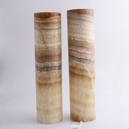 Onyx Lamps Set of 2 - Expert Wholesale and Supplier of Wholesale Crystals & Bulk Gemstones, ["Lamps","Mexico","onyx"]
