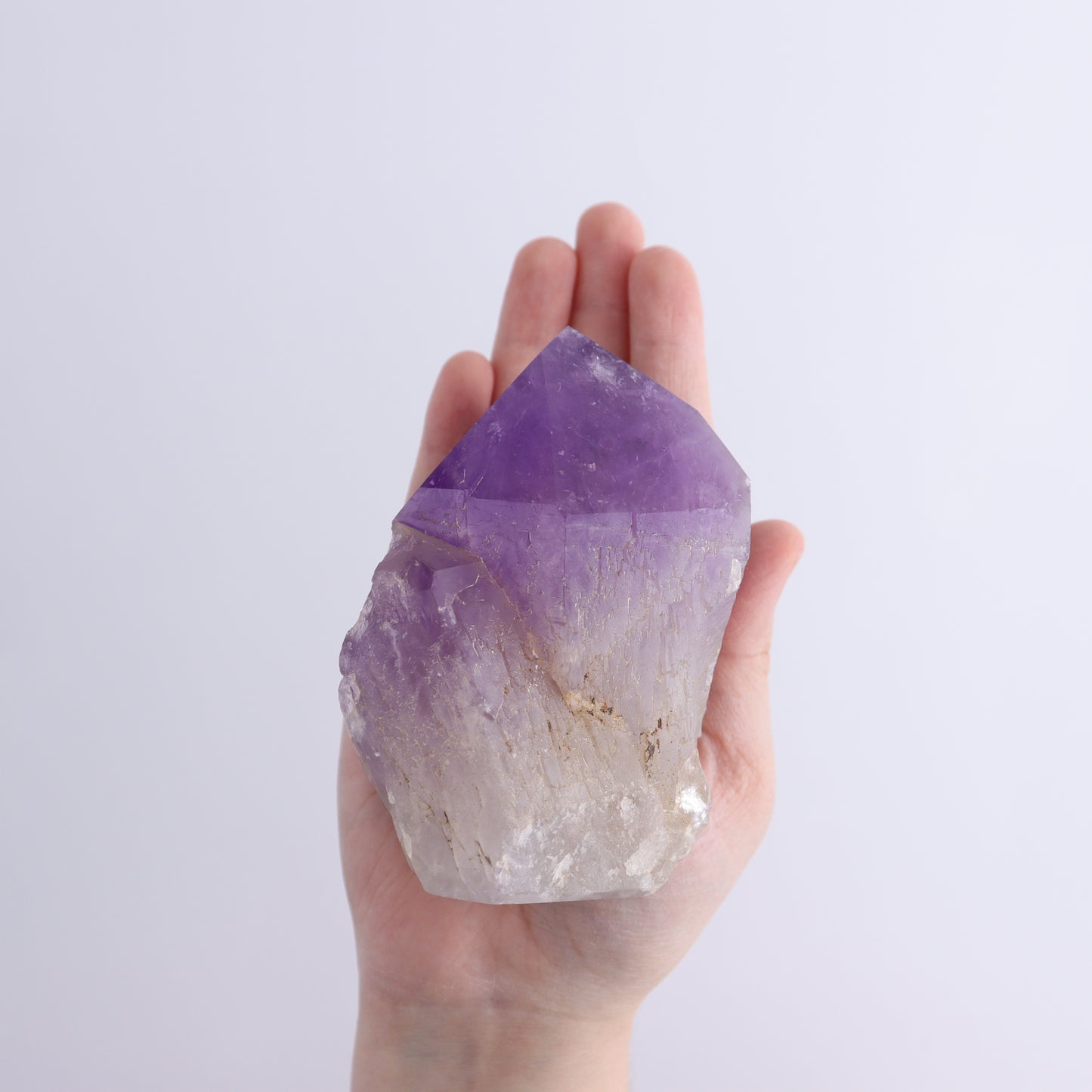 Amethyst Tops Polished Set of 3 - Expert Wholesale and Supplier of Wholesale Crystals & Bulk Gemstones, ["Amethyst","Brazil","Top Polished"]