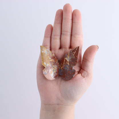 One Maligano Jasper Butterfly - Expert Wholesale and Supplier of Wholesale Crystals & Bulk Gemstones, ["Butterflies","Butterfly","jasper","Maligano Jasper"]