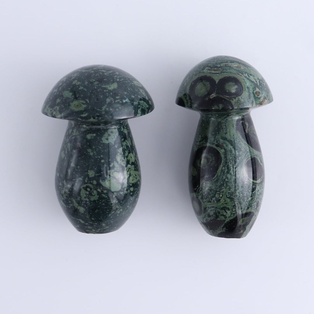 Kambaba Jasper Mushrooms Set of 7 - Expert Wholesale and Supplier of Wholesale Crystals & Bulk Gemstones, ["Kambaba Jasper","Madagascar","Mushrooms"]