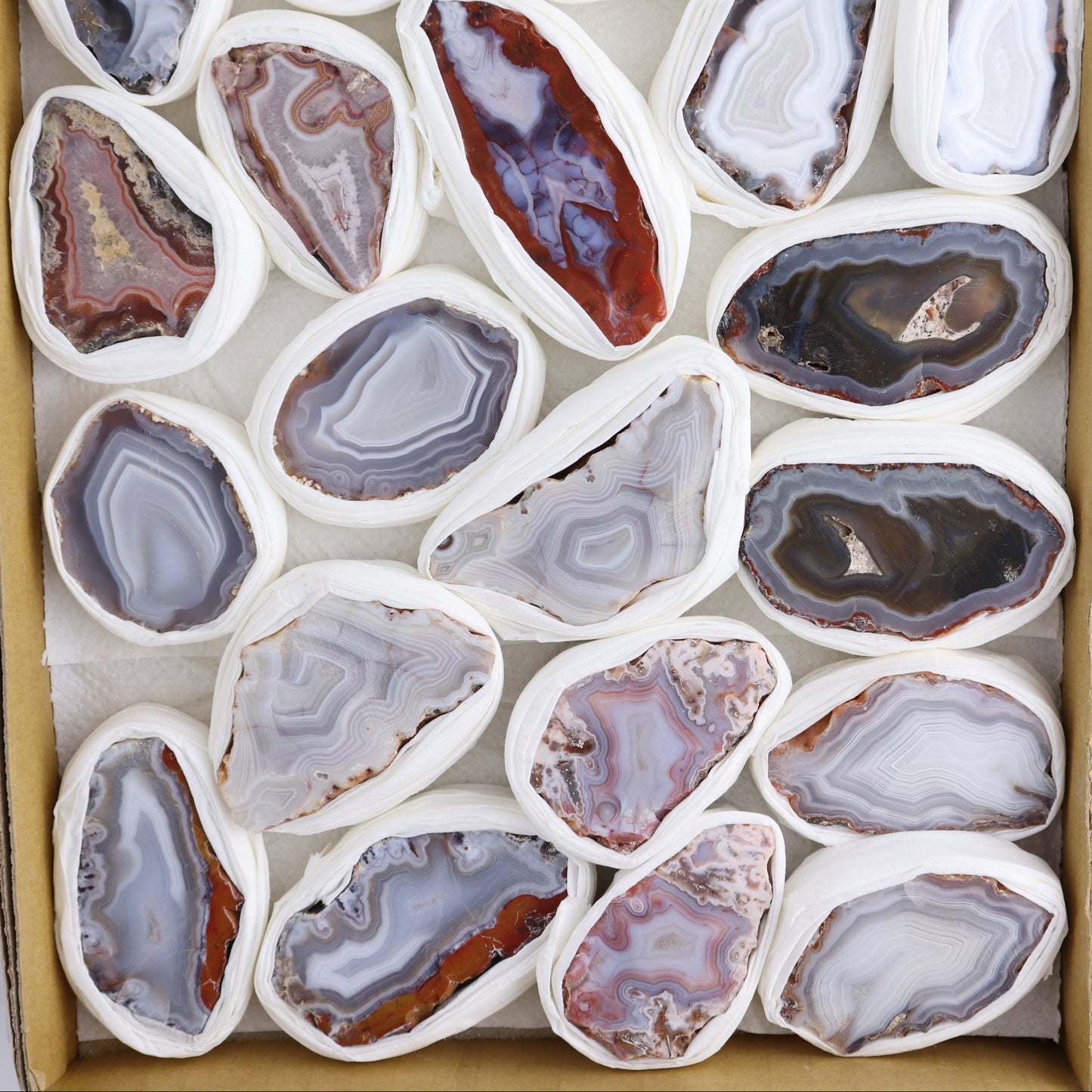 Imperfect Polish Agate Flat