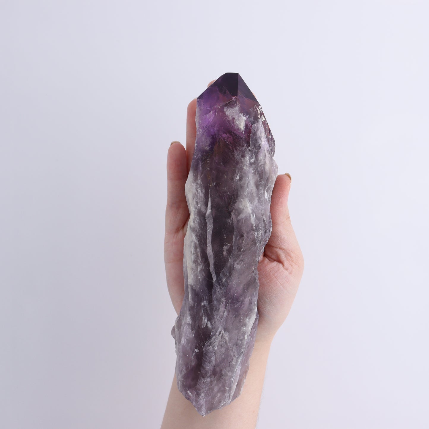 Amethyst Polished Tips Set of 4 - Expert Wholesale and Supplier of Wholesale Crystals & Bulk Gemstones, ["Amethyst","Polished Tip"]