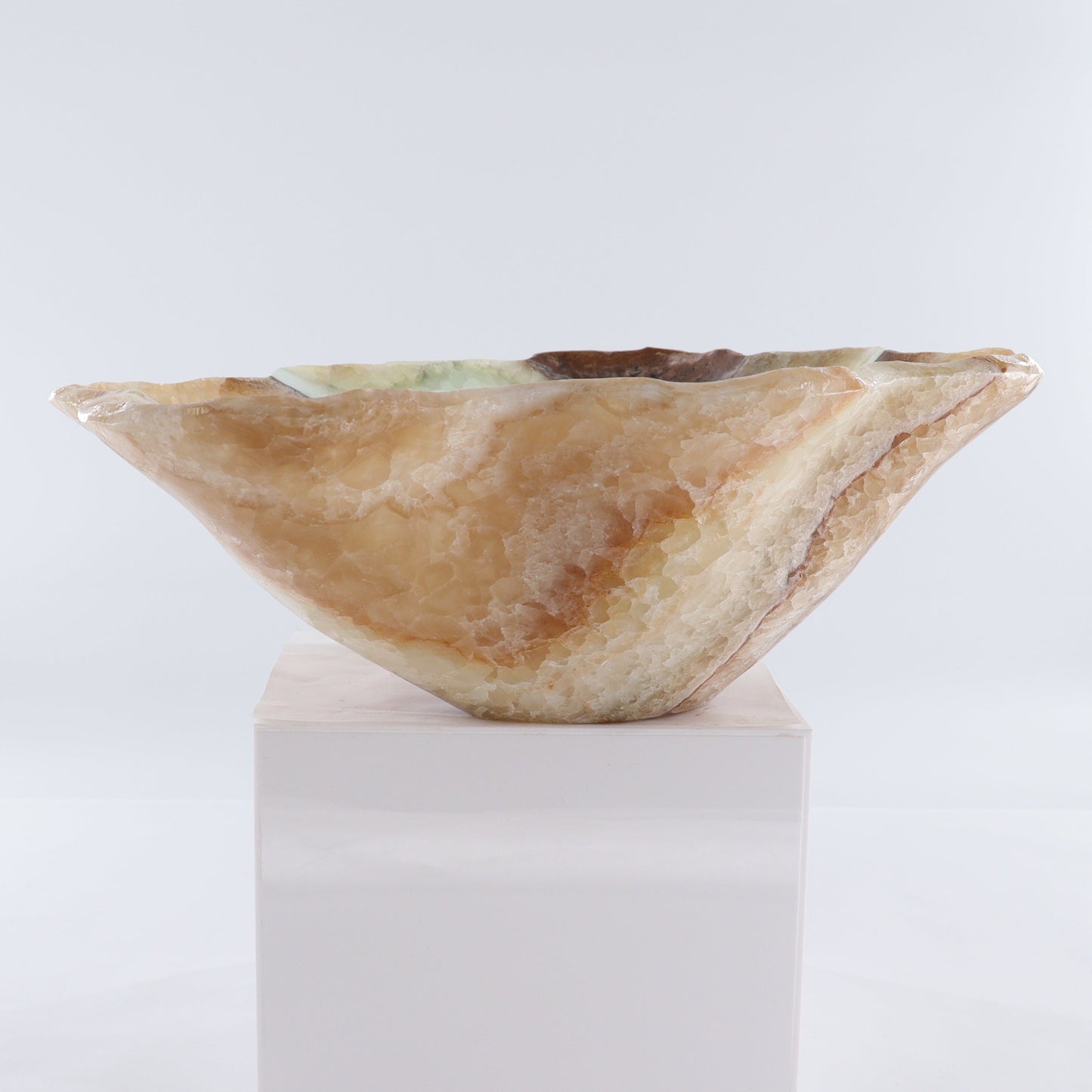 Mexican Onyx/Calcite Bowl - Expert Wholesale and Supplier of Wholesale Crystals & Bulk Gemstones, ["Bowls","Calcite","Mexico","onyx"]