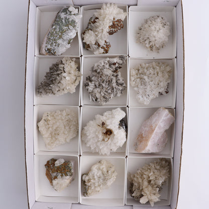 UV Reactive Calcite Flat Set of 12 - Expert Wholesale and Supplier of Wholesale Crystals & Bulk Gemstones, ["Calcite","Freeform","Freeforms","Mexico"]