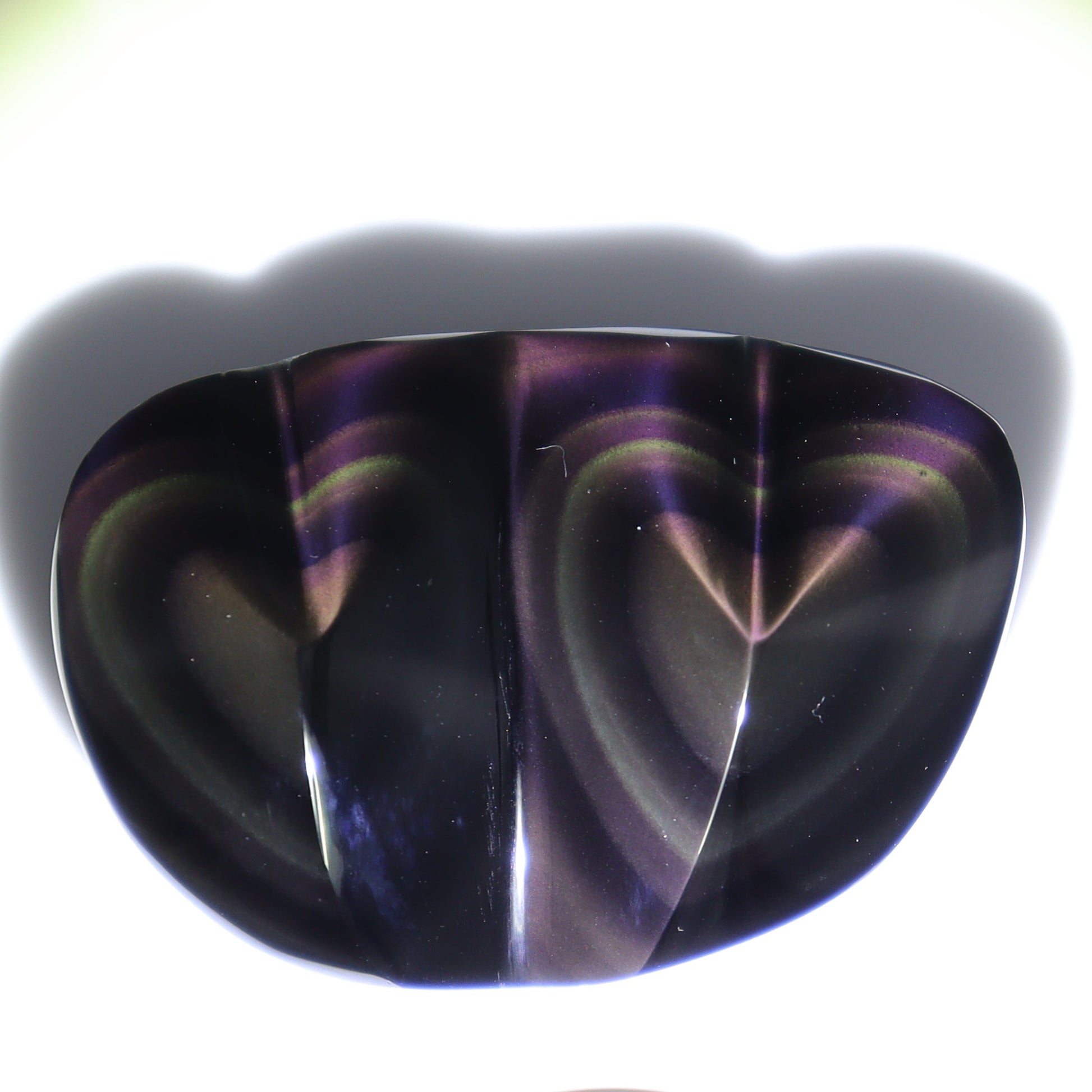Rainbow Obsidian Heart Pairs Set of 8 - Expert Wholesale and Supplier of Wholesale Crystals & Bulk Gemstones, ["Hearts","Mexico","Rainbow Obsidian"]