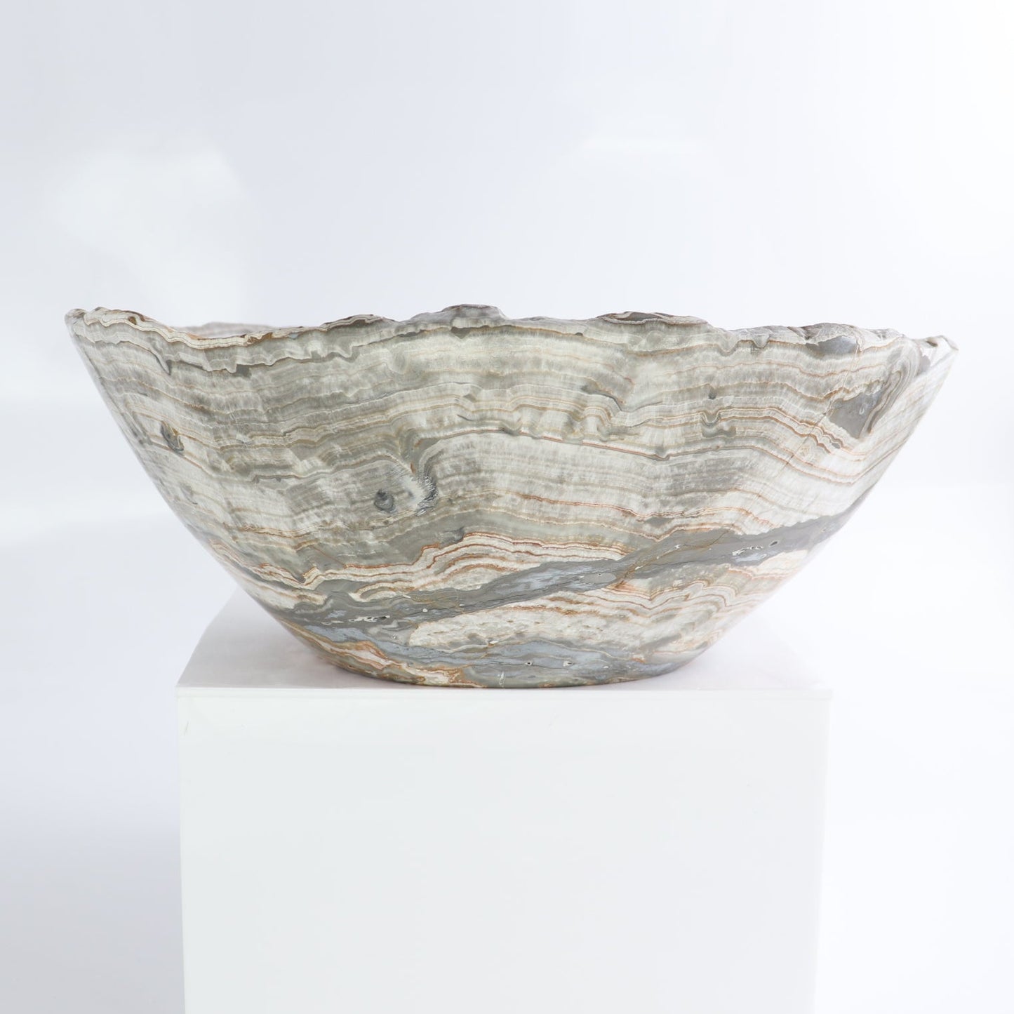 Mexican Onyx/Calcite Bowl 10"