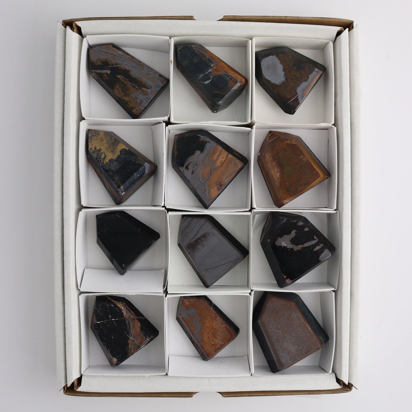 Blue Tiger Eye Towers - Expert Wholesale and Supplier of Wholesale Crystals & Bulk Gemstones, ["Brazil","Tiger Eye","Towers"]
