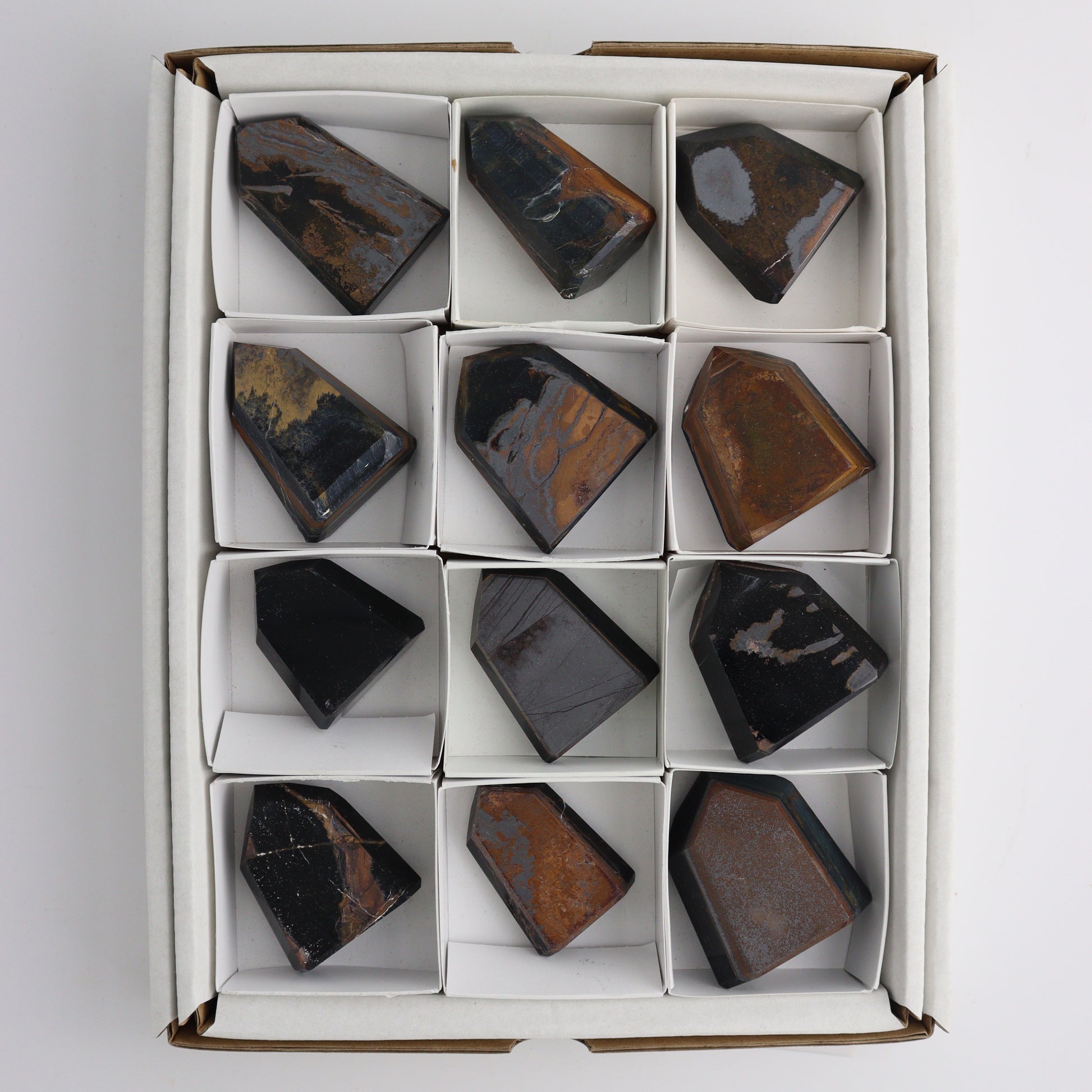 Blue Tiger Eye Towers - Expert Wholesale and Supplier of Wholesale Crystals & Bulk Gemstones, ["Brazil","Tiger Eye","Towers"]