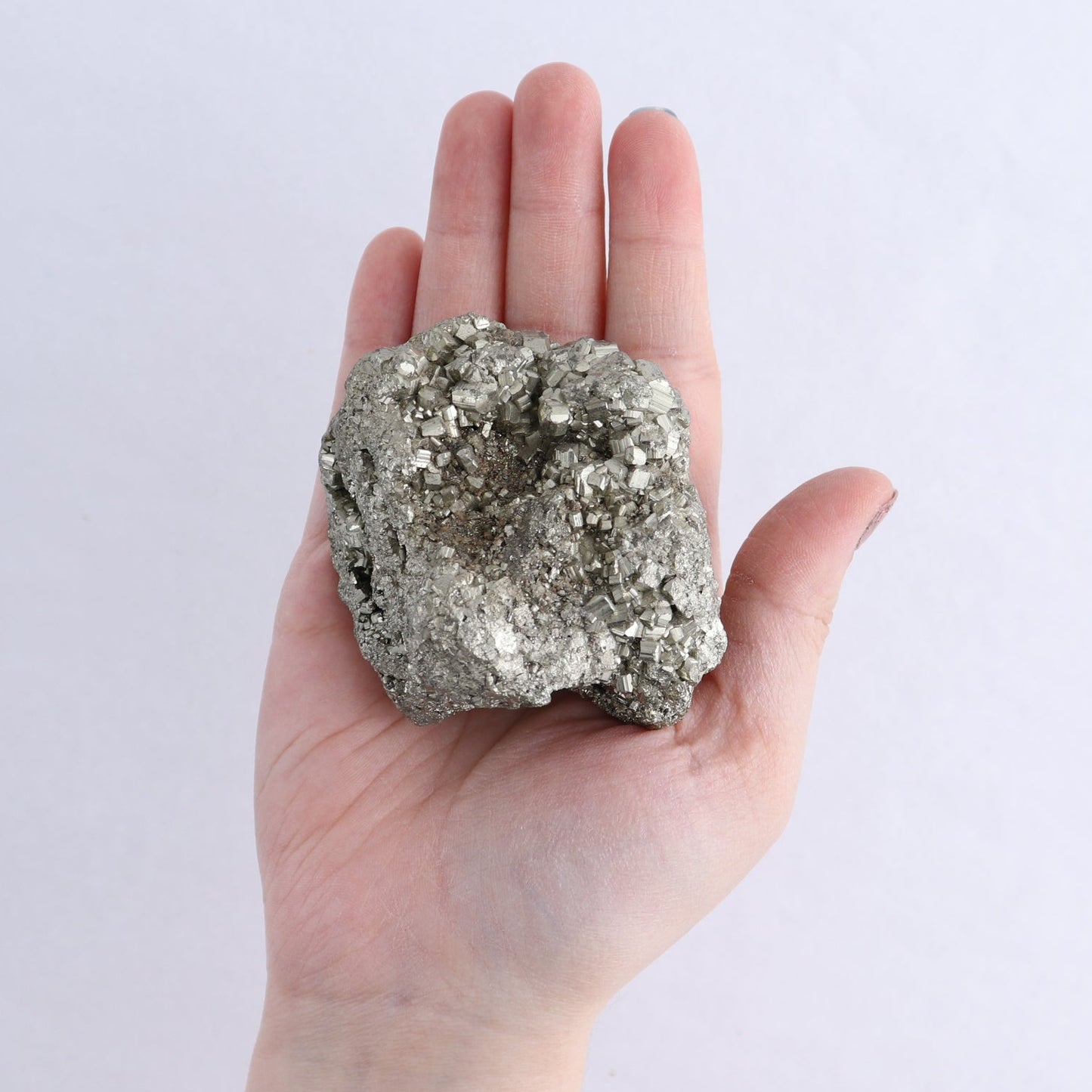 Pyrite Clusters Set of 6
