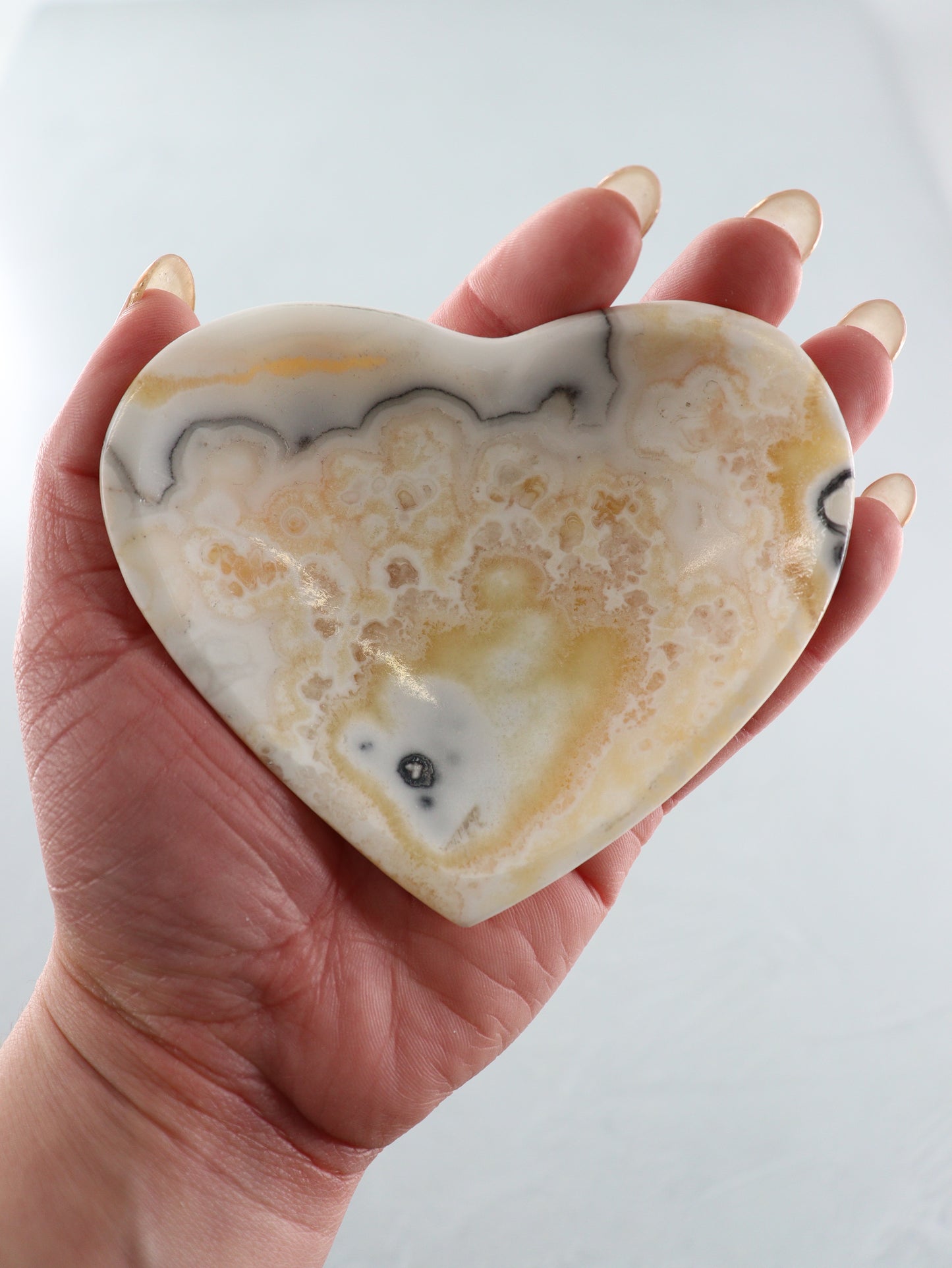 Mixed Onyx Heart Bowls Set of 6 - Expert Supplier of Wholesale Crystals & Bulk Gemstones