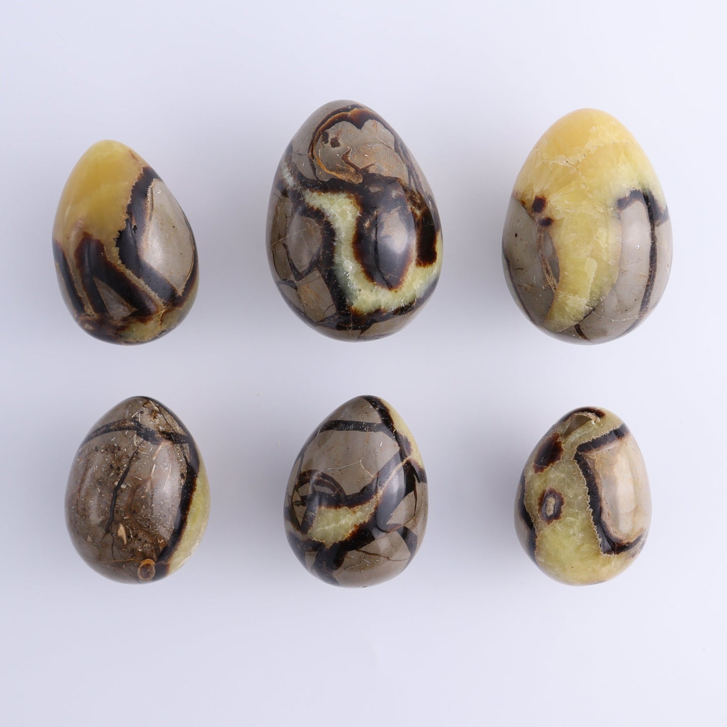 Septarian Eggs Set of 6 - Expert Wholesale and Supplier of Wholesale Crystals & Bulk Gemstones, ["Eggs","Madagascar","Septarian"]