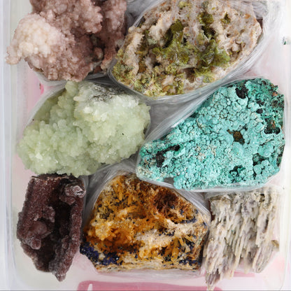 Mixed Minerals Flat from Morocco