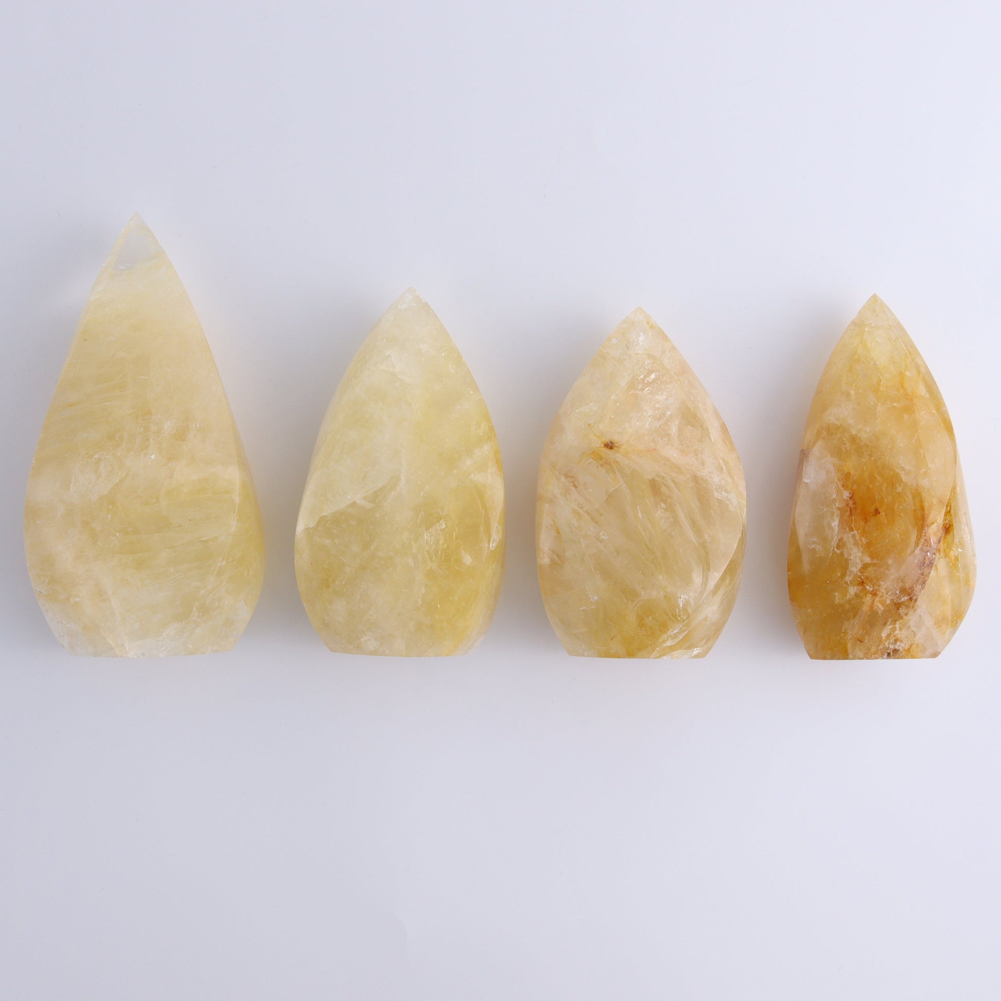 Golden Healer Flames Set of 4 - Expert Wholesale and Supplier of Wholesale Crystals & Bulk Gemstones, ["Brazil","flames","Golden Healer"]
