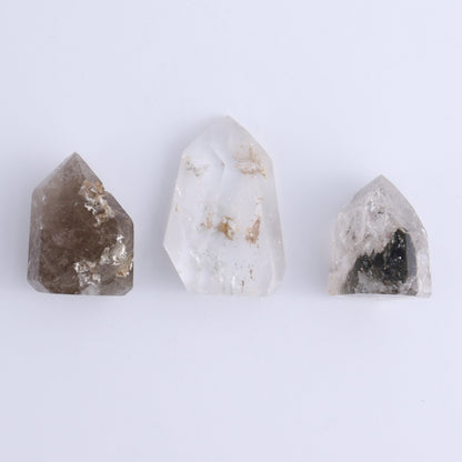 Garden Quartz Towers Set of 20 - Expert Wholesale and Supplier of Wholesale Crystals & Bulk Gemstones, ["Garden Quartz","Quartz","Towers"]