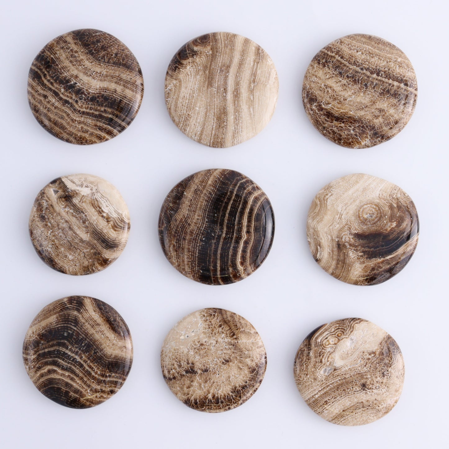 One Chocolate Calcite Flat Stone - Expert Wholesale and Supplier of Wholesale Crystals & Bulk Gemstones, ["Calcite","Chocolate Calcite","Flat Stone","Pakistan"]