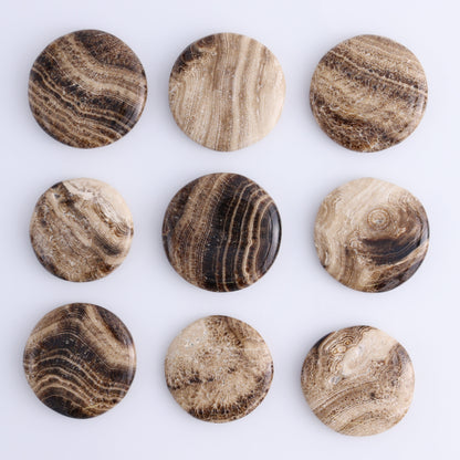 One Chocolate Calcite Flat Stone - Expert Wholesale and Supplier of Wholesale Crystals & Bulk Gemstones, ["Calcite","Chocolate Calcite","Flat Stone","Pakistan"]