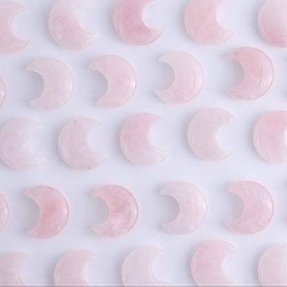 One Rose Quartz Moon - Expert Wholesale and Supplier of Wholesale Crystals & Bulk Gemstones, ["moons","Rose Quartz"]